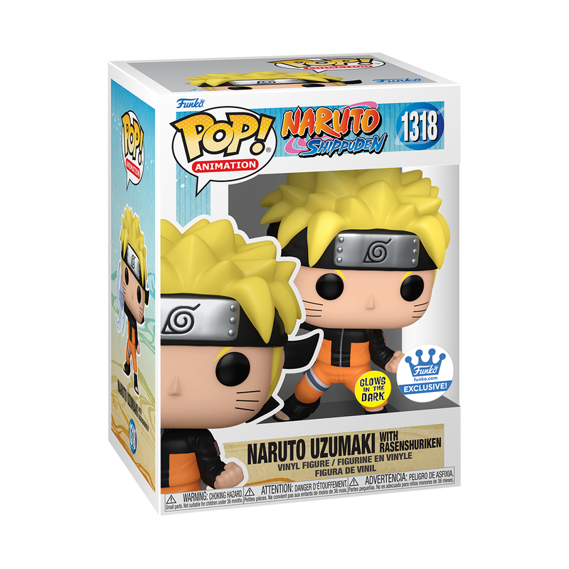 Naruto - Naruto with Rasenshuriken glow in the dark
