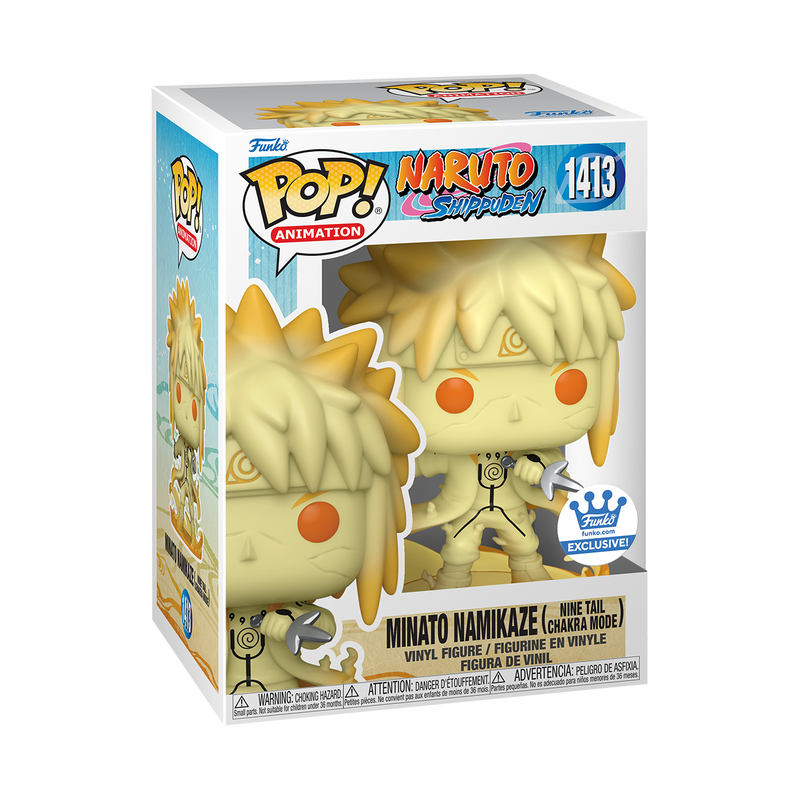 Naruto - MINATO NAMIKAZE (NINE TAIL CHAKRA MODE)