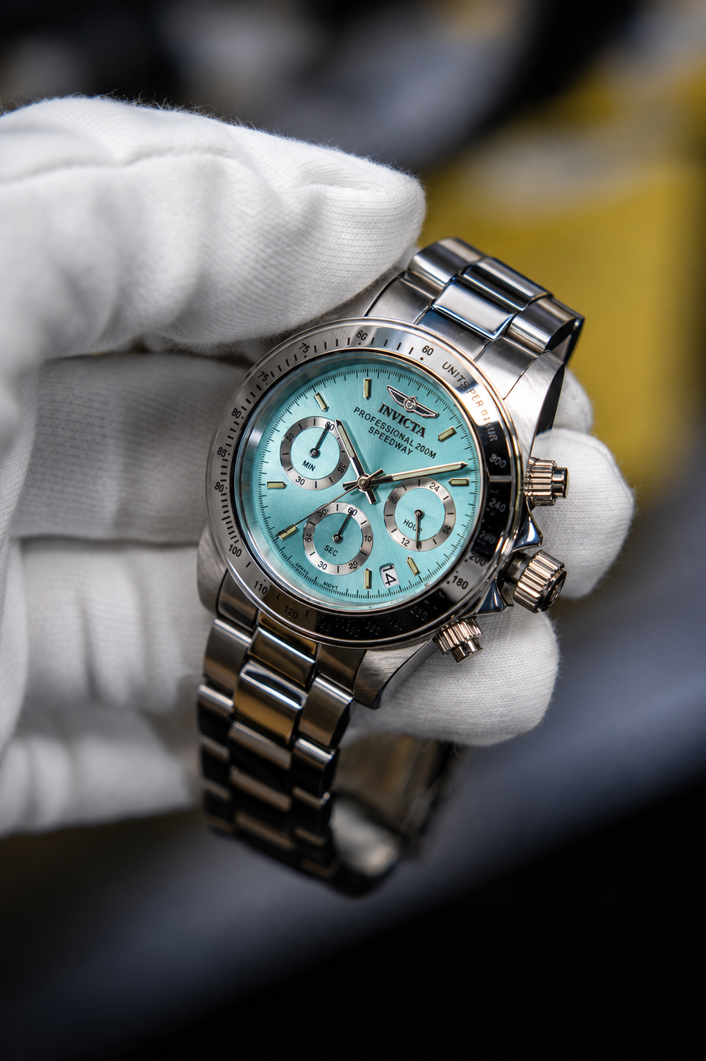 Invicta - Speedway Profesional Tiffany Dial 39.5mm (49800) (20 atm)
