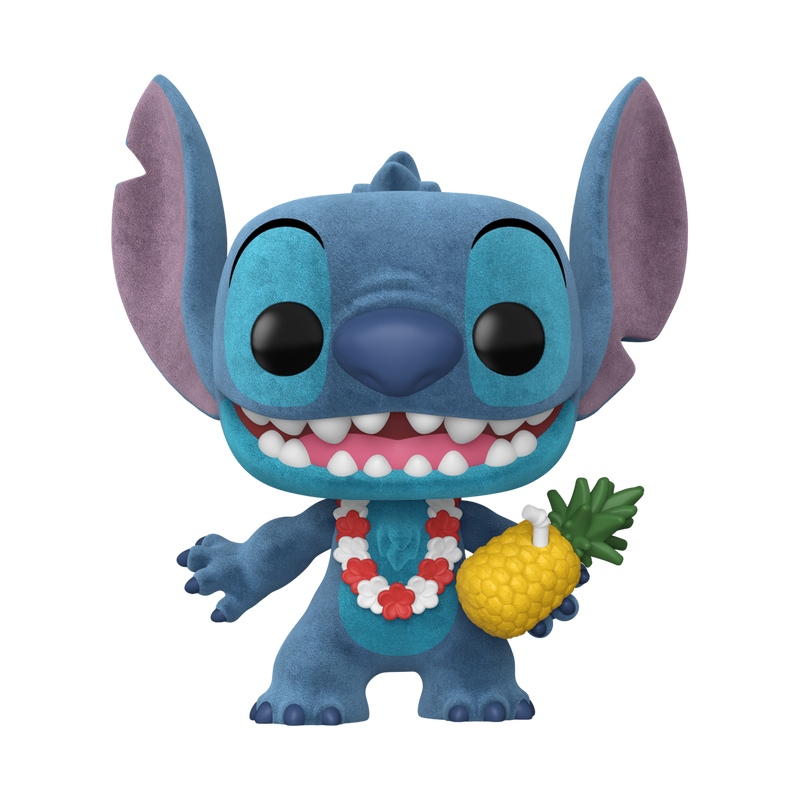 Lilo & Stitch - Luau Stitch Flocked Exclusivo