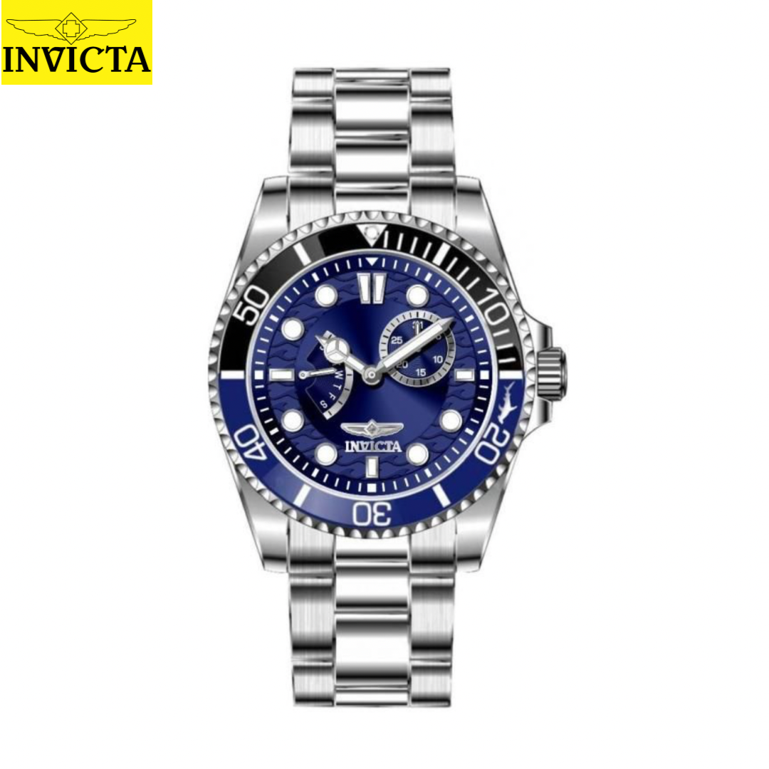 Invicta - Pro Diver Men (49716) 43mm Blue Dial VD88 Quartz
