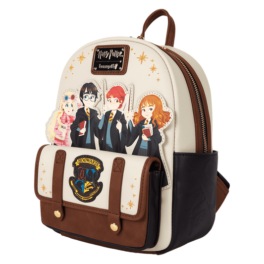 Harry Potter - Loungefly Hogwarts Flap Pocket Mini BackPack