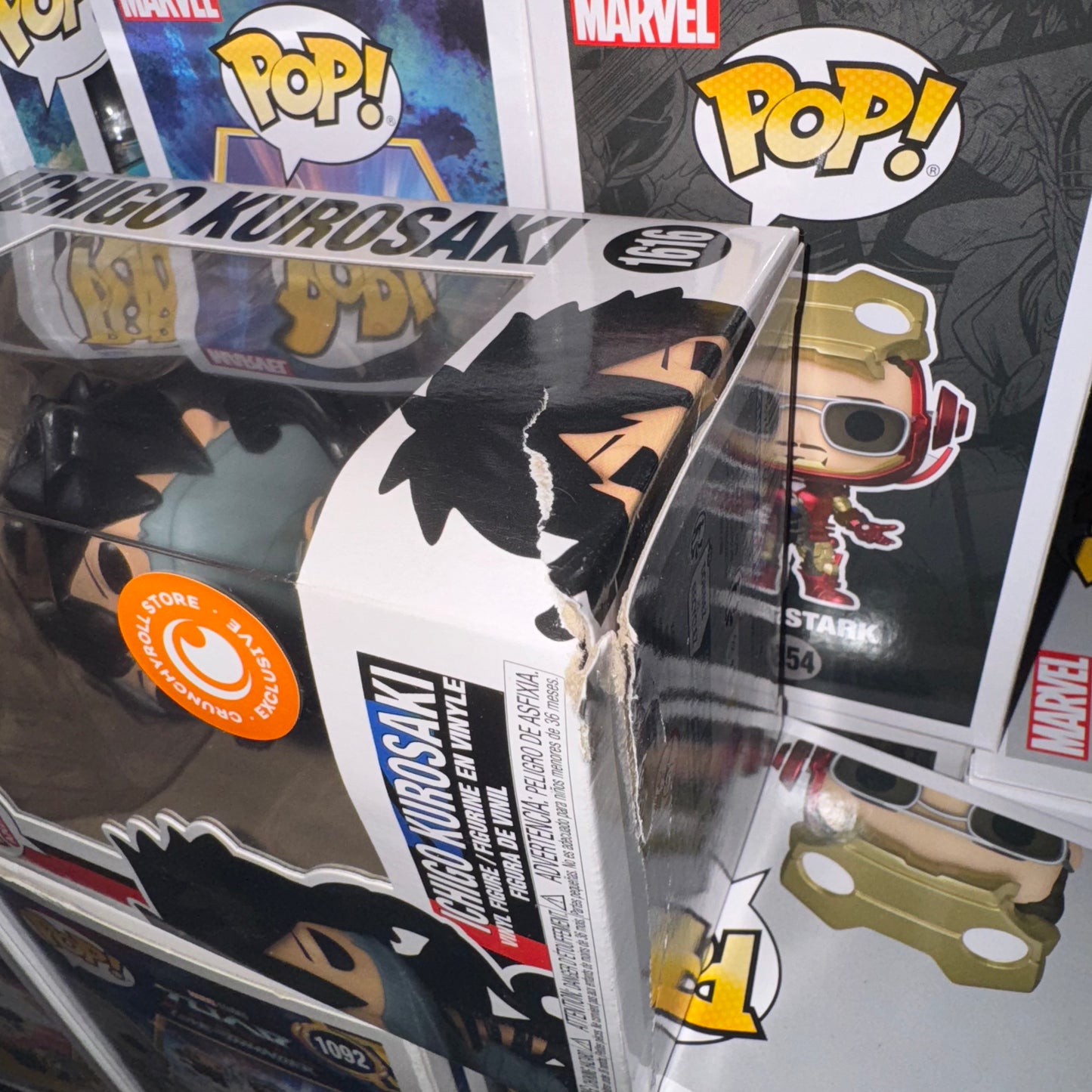 Bleach - Ichigo Kurosaki CR Exclusive (detalle en caja)