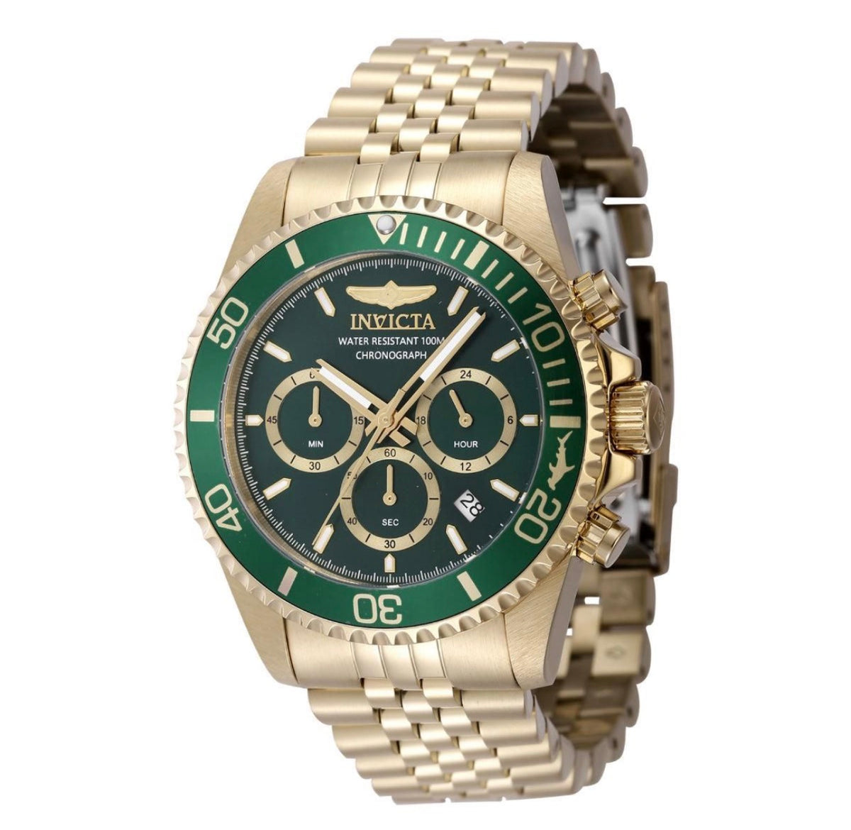 Invicta - Pro Diver Titan Green dial 43mm (48383) 100m