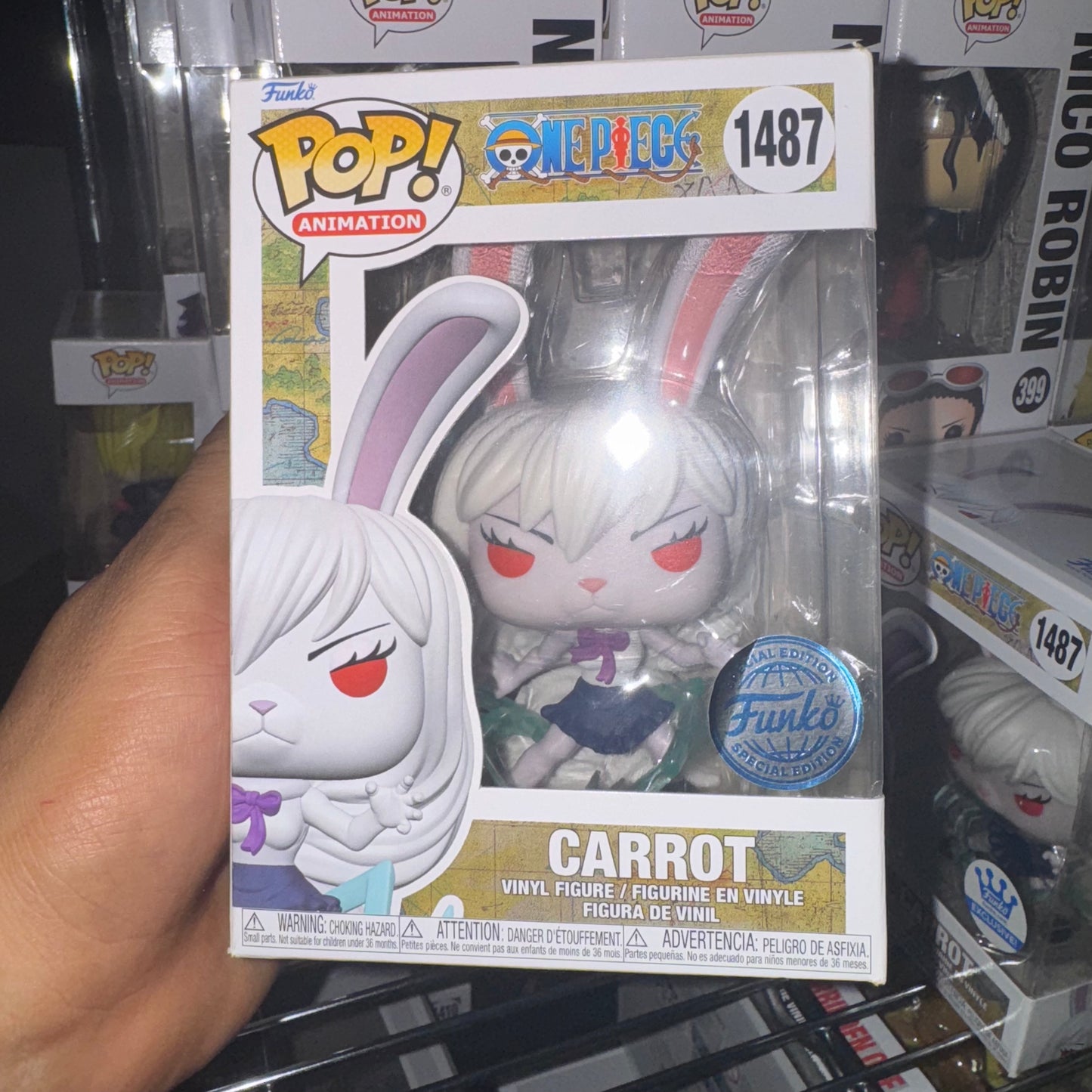 One piece - Carrot SE Detalles en caja
