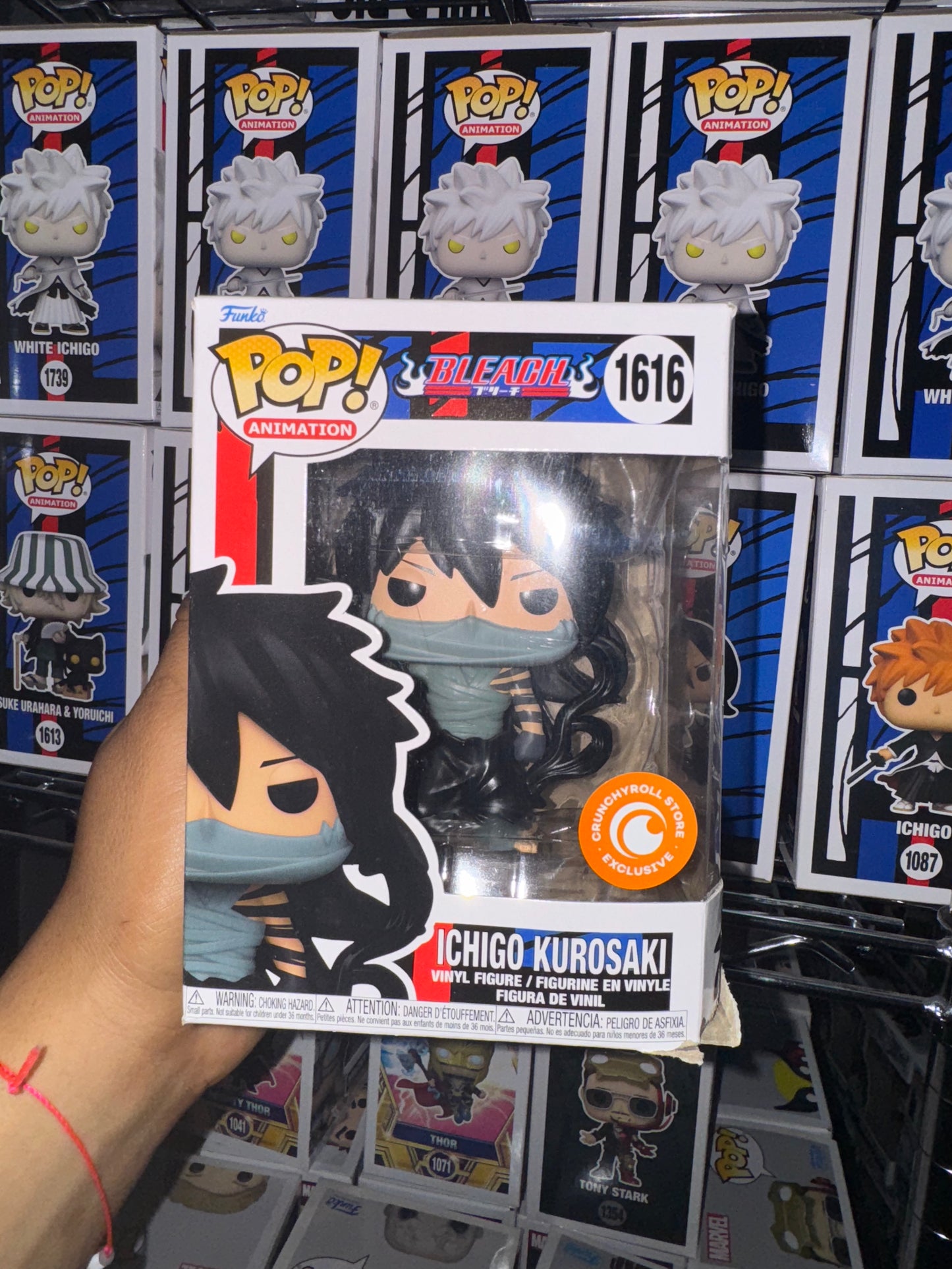 Bleach - Ichigo Kurosaki CR Exclusive (detalle en caja)