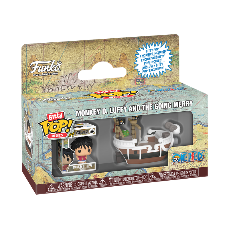 One Piece - Bitty Pop Luffy with going Merry