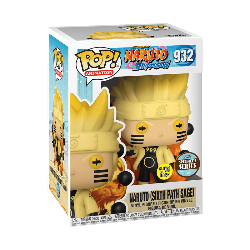 Naruto - Naruto (Six Path Sage) Speciality Series Sticker Glow In The Dark