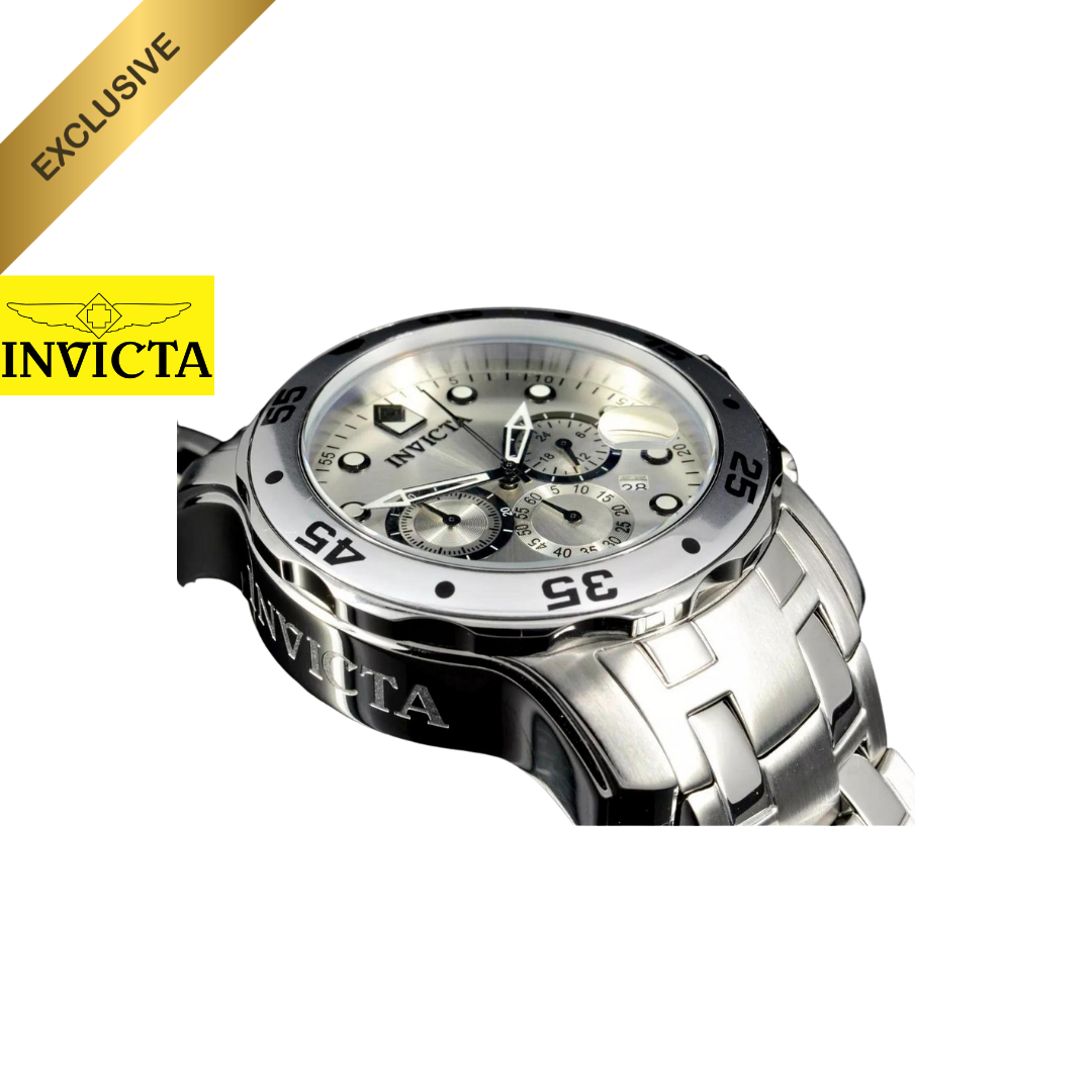 Invicta - Pro Diver Scuba 48mm (0071) Acero Dial Acero 200m