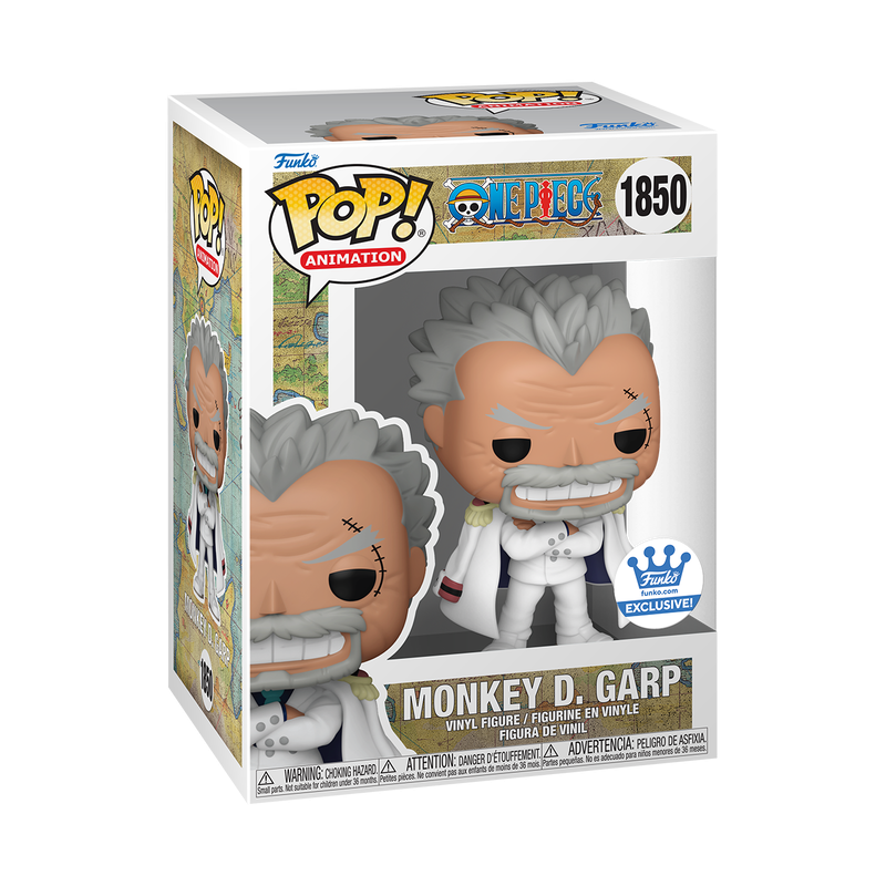 One Piece - Monkey D. Garp Exclusivo (Incluye protector de acrilico)