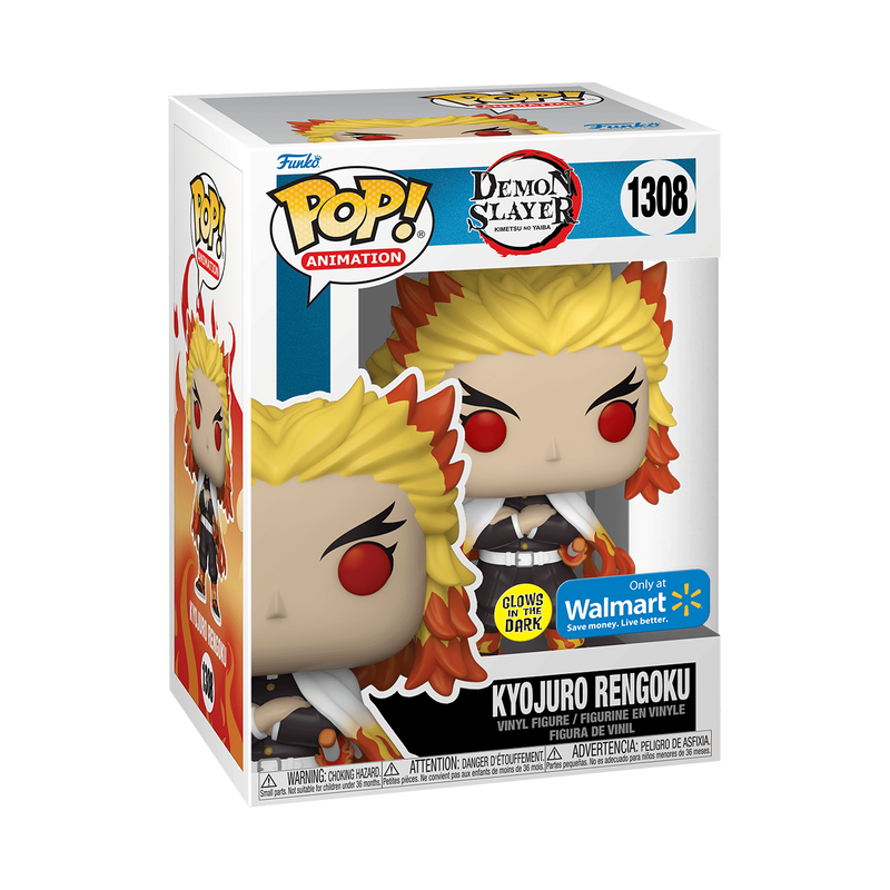 Demon Slayer - Rengoku Glow in the Dark Wmrt Exc (Protector Incluido)
