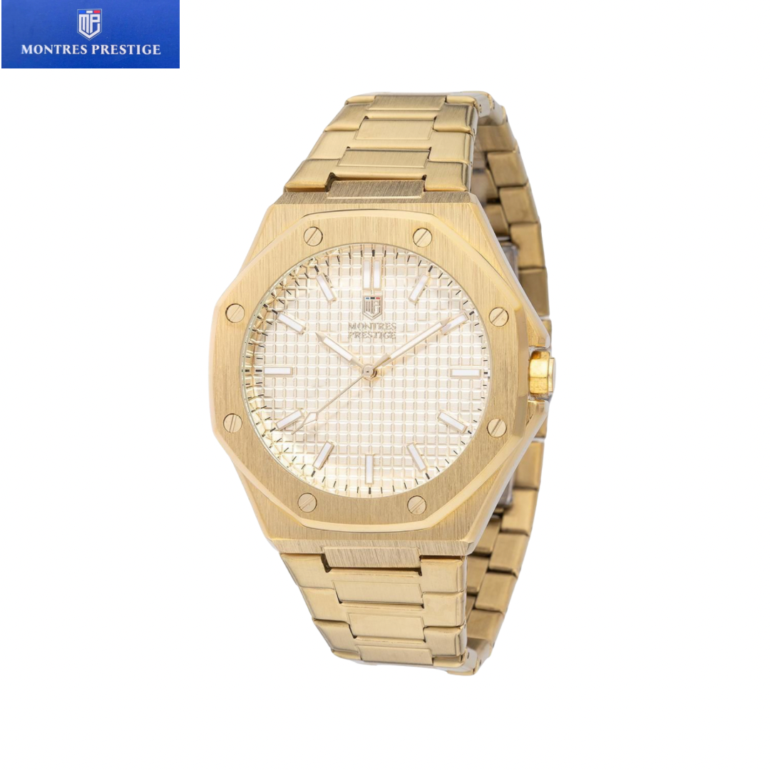 Montres Prestige - Mp men Gold 44mm Copper Dial (mpw-0247) 30m