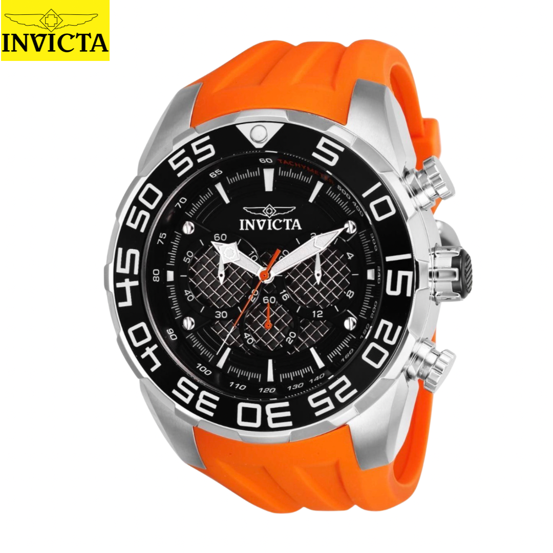 Invicta - Speedway Scuba Typhoon Orange Black Dial 50mm (26297) 100m