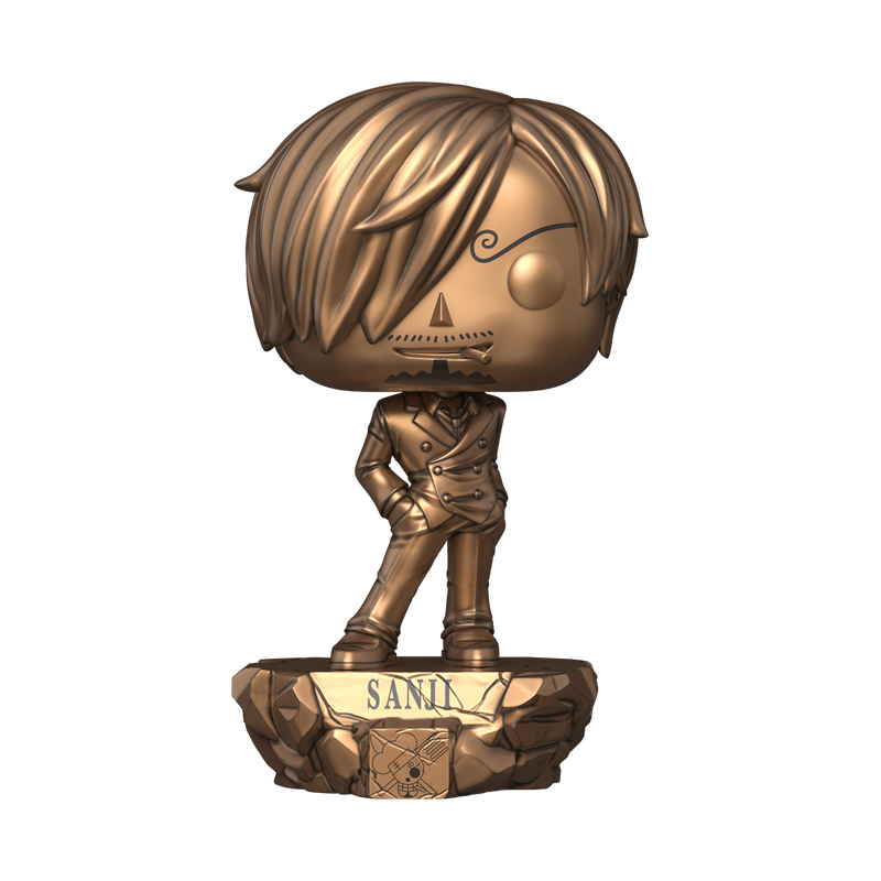 Preorden Septiembre - One Piece - Sanji Pop Plus Bronze Statue Exclusive (Protector Incluido)
