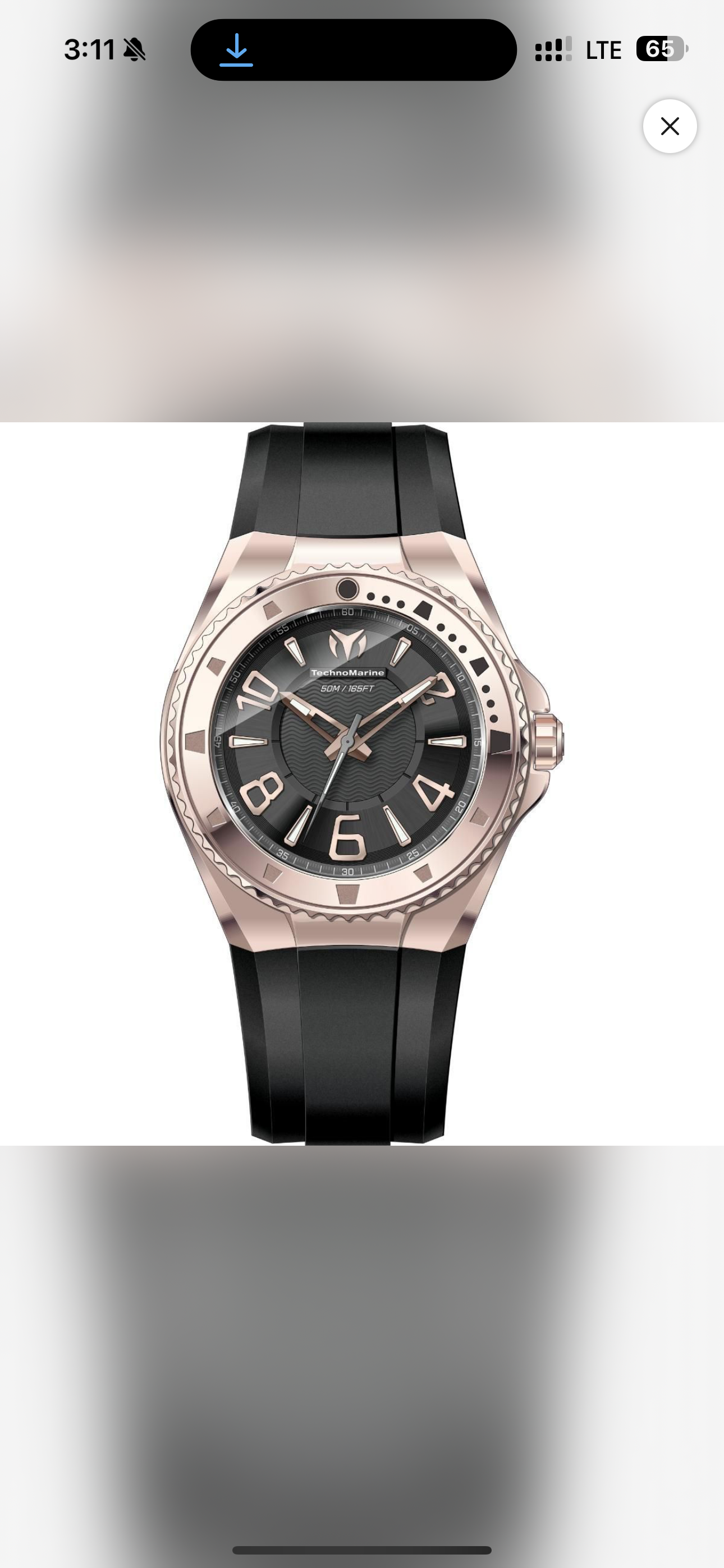 Technomarine - Lusso Mare Gold 44mm (tm-225029) (5atm)