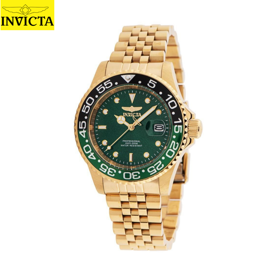 Invicta - Pro diver Green Dial / Duo tone bezel 40mm (36044) 100m