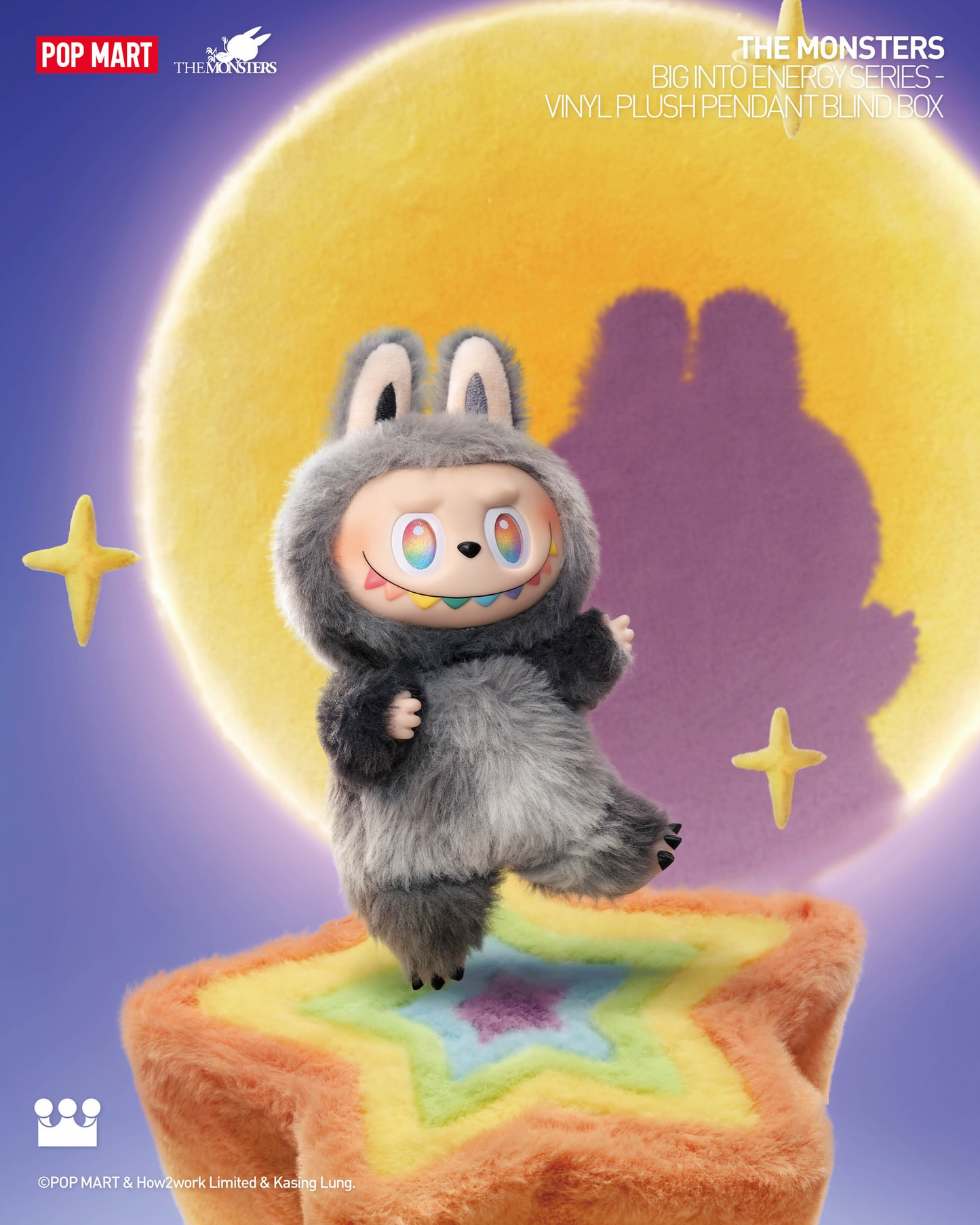 Popmart Labubu - Big Into Energy Pop Authentic