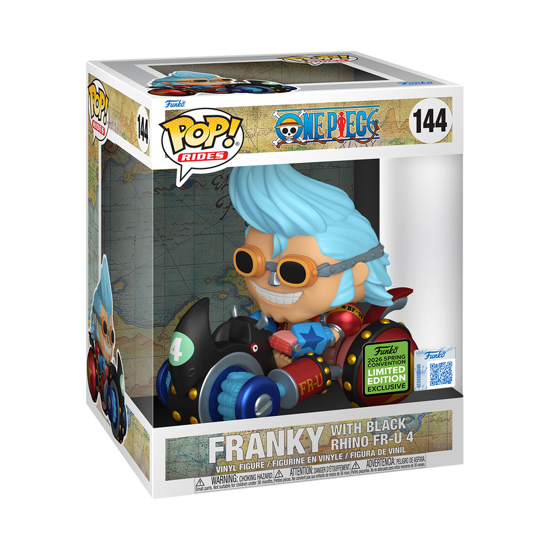 One Piece - Franky Ride Emerald con Shared Sticker