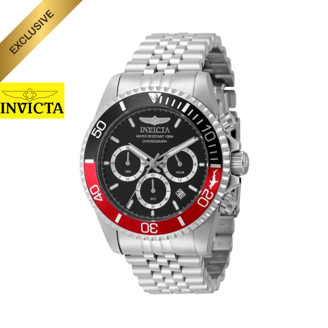 Invicta - Pro Diver Titan 43mm Red Duo tone Steel (49838)