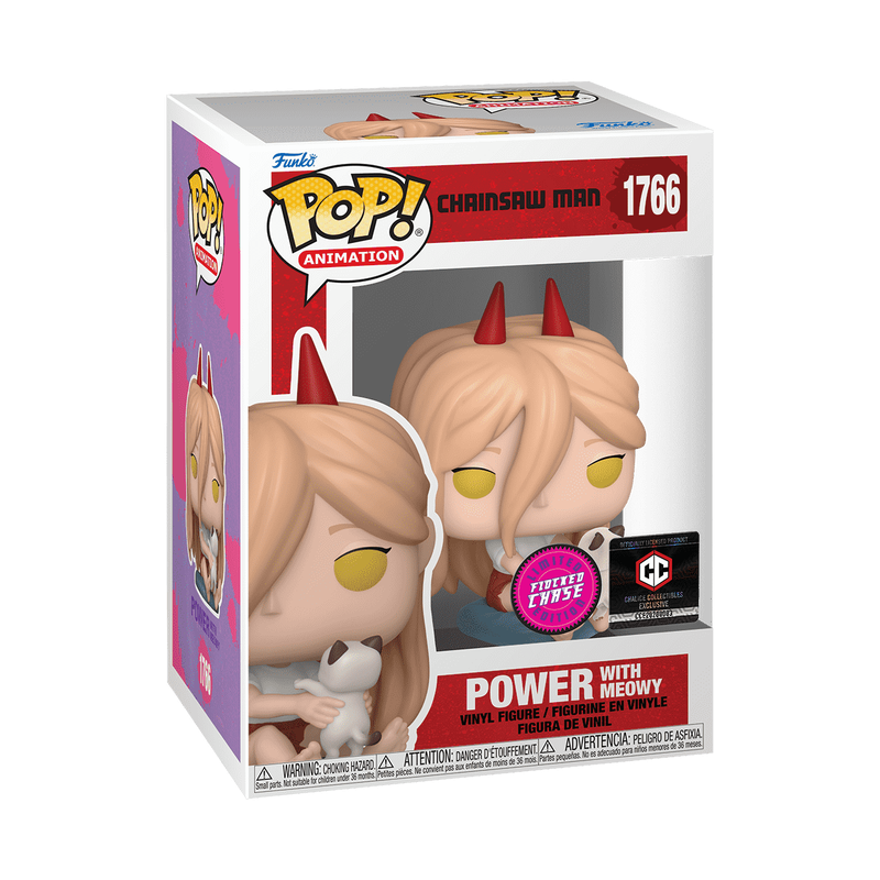 Chainsaw Man - Power with meowy Chase chalice collectible