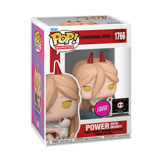 Chainsaw Man - Power with meowy Chase chalice collectible