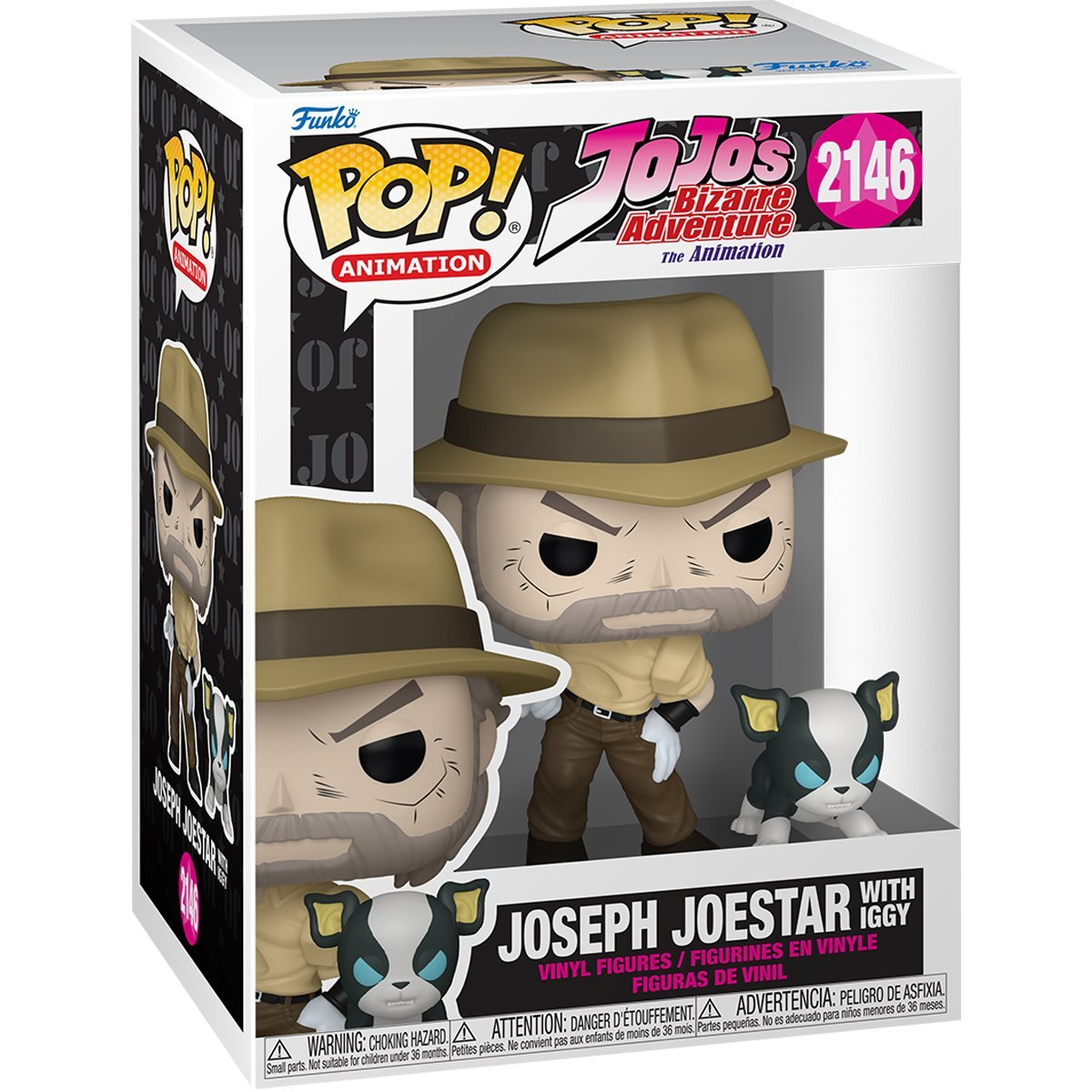 (Preorden Nov) Jojo’s Bizarre Adventure - Joseph Joestar with Iggy