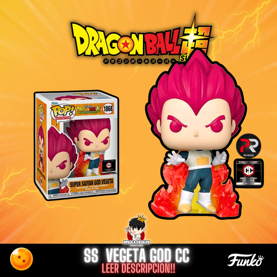 Dragon Ball Super Broly Movie - SS Vegeta God Chalice Collectible