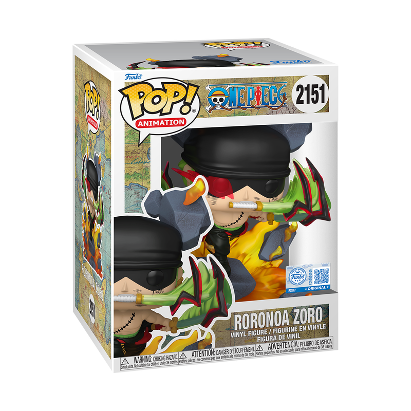 (Preorden) One Piece - Zoro Premium Exclusive Pop 5” Amazon