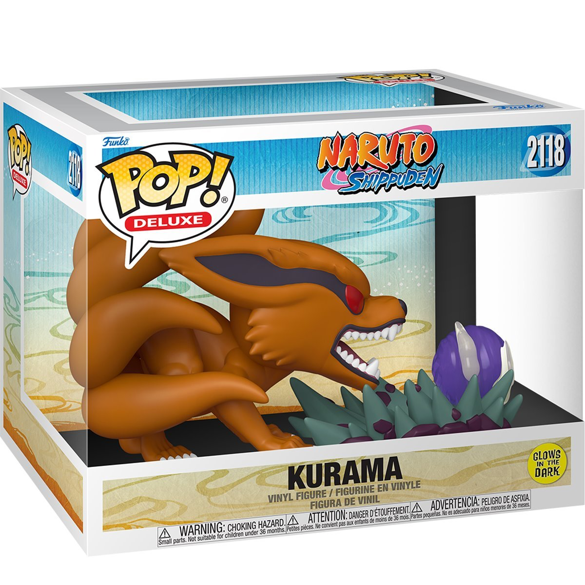 (Preorden Dic) Naruto - Kurama Bijudama Glow Pop Moment
