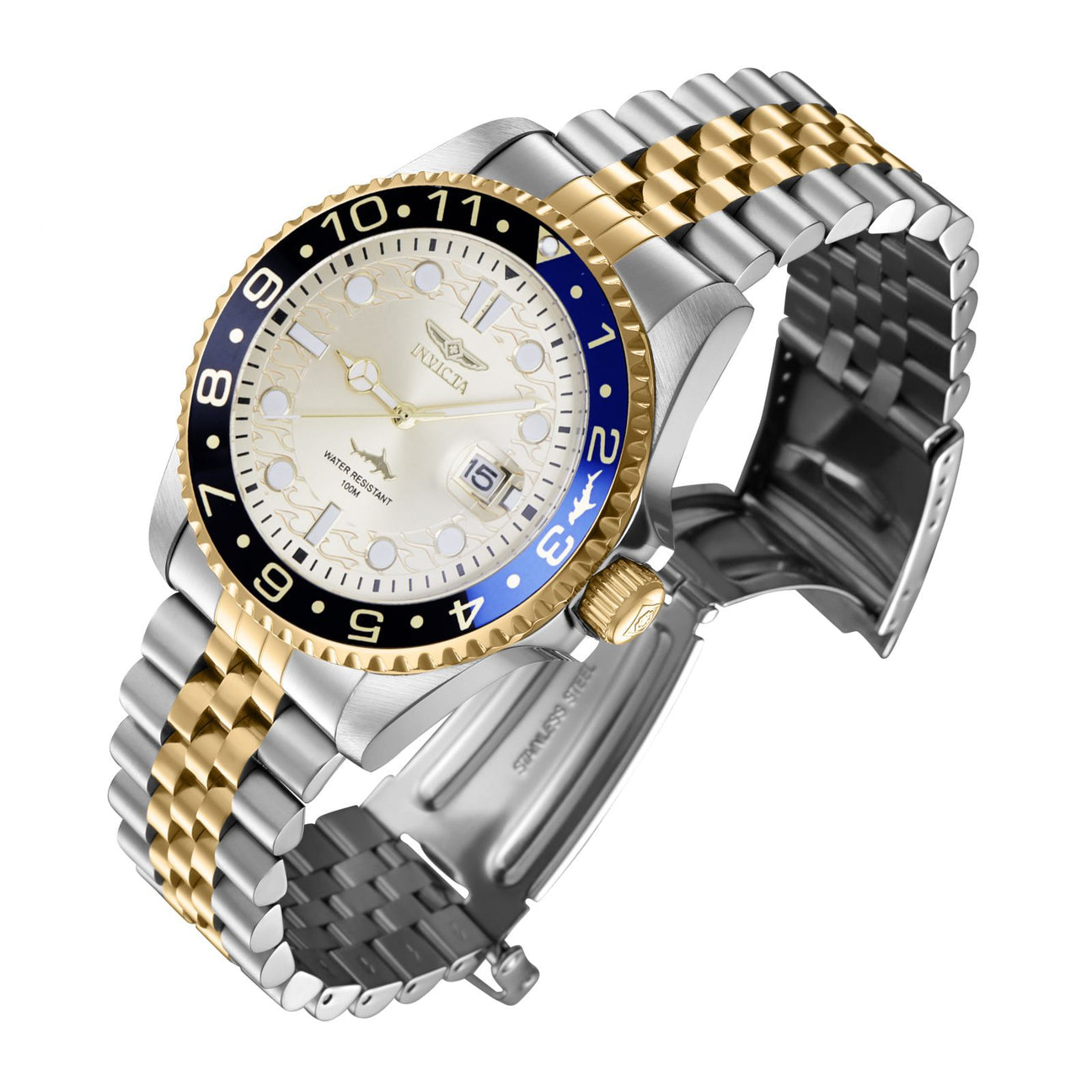 Invicta - Pro Diver Men 43mm (44178) Oro, Plata Quartz