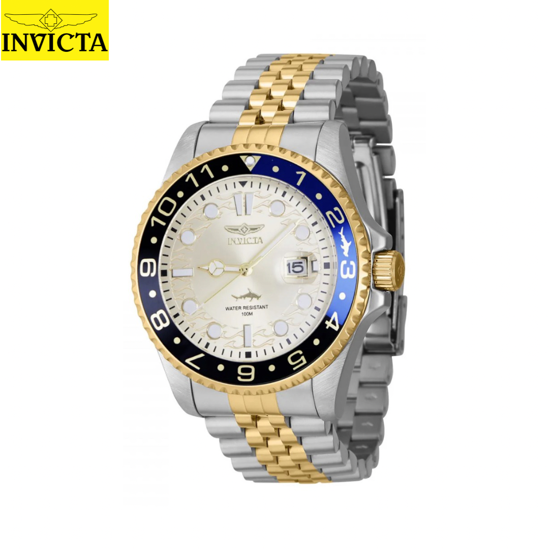 Invicta - Pro Diver Men 43mm (44178) Oro, Plata Quartz