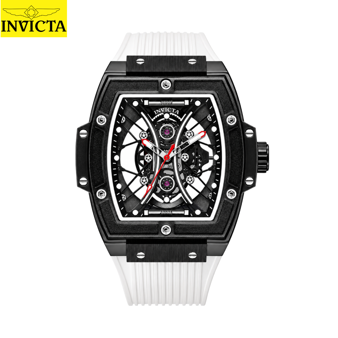 Invicta - S1 Rally Skeleton Dial Black Case Metalic 50mm (69844) 30atm