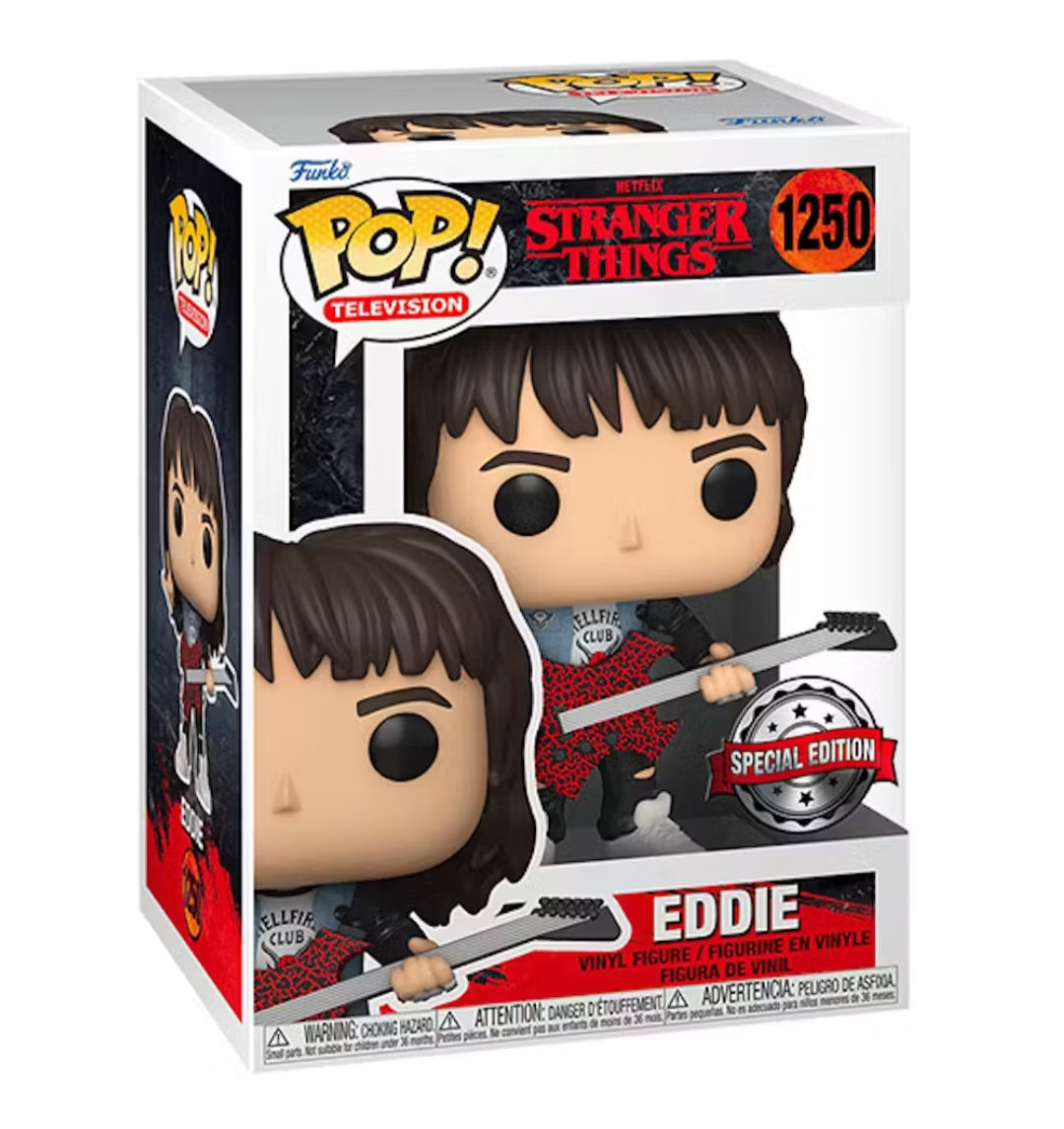Stranger things - Eddie with guitar