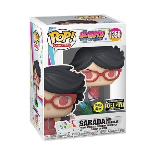 Boruto - Sarada Uchiha with Sharingan Glow EE