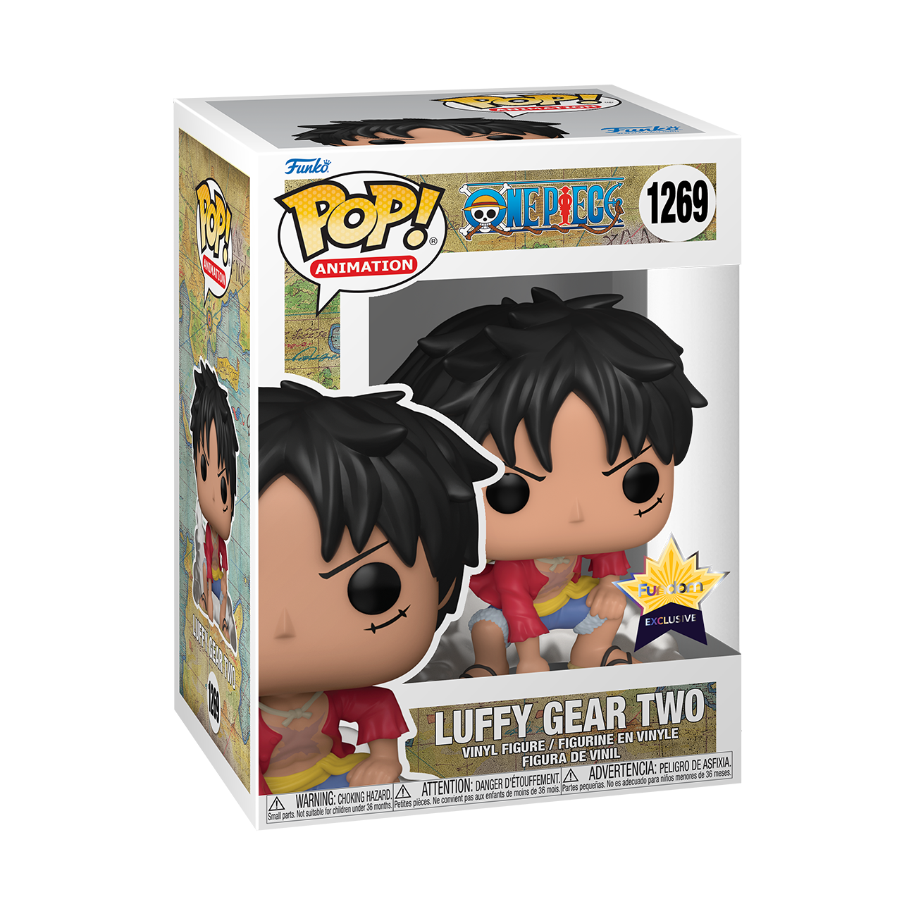 One Piece - Luffy Gear 2 FD Exclusive + Protector Gratis