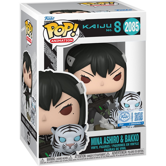 (Preorden agosto Sept) Kaiju 8 - Mina Ashiro & Bakko EE Exclusive (incluye protector)