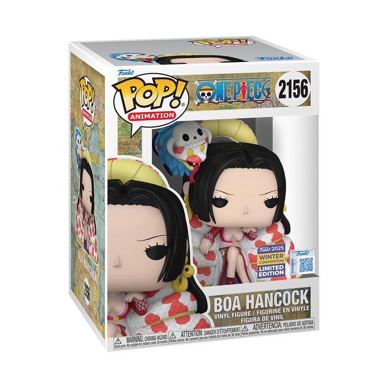 One Piece - Boa Hancock on throne winter con Exclusive Pop (premium pop)