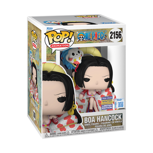 One Piece - Boa Hancock on throne winter con Exclusive Pop (premium pop)