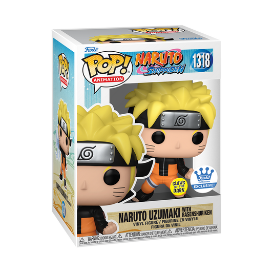 Naruto - Naruto with Rasenshuriken "Incluye protector"