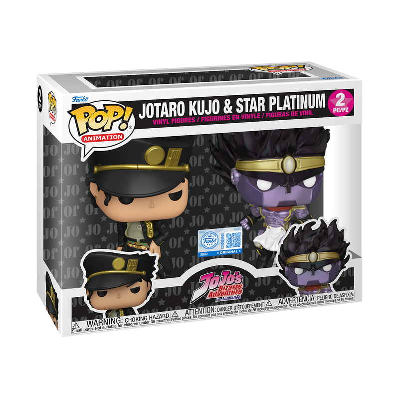 Jojo’s Bizarre Adventure - Jotaro Kujo & Star Platinum Exclusive Duo Pack