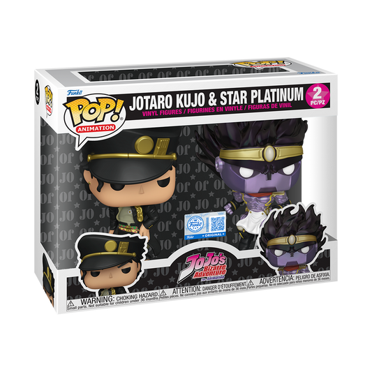 Jojo’s Bizarre Adventure - Jotaro Kujo & Star Platinum Exclusive Duo Pack