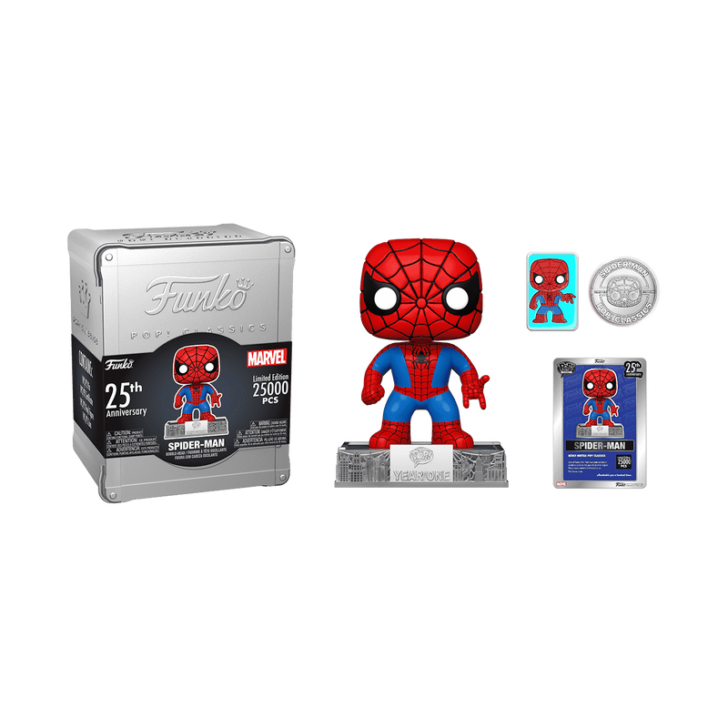 Spiderman - Classic Spiderman 25 Anniversary 25000 piezas en el mundo