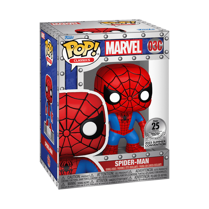 Spiderman - Classic Spiderman 25 Anniversary 25000 piezas en el mundo