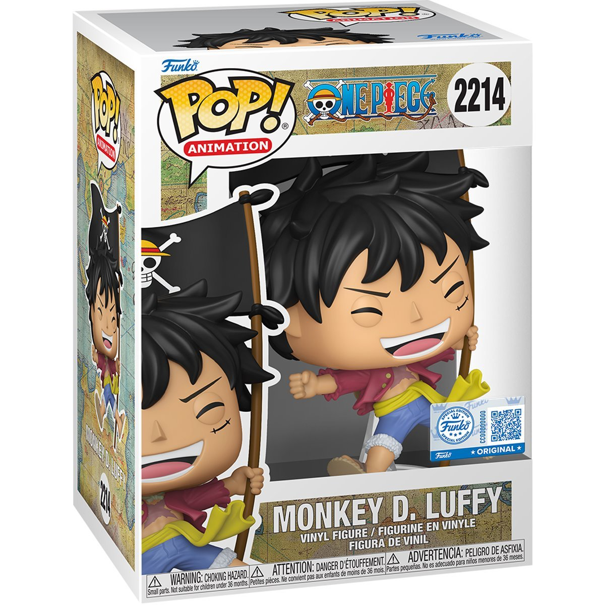 (Preorden Marzo) One Piece - Monkey D. luffy Pirate Flag