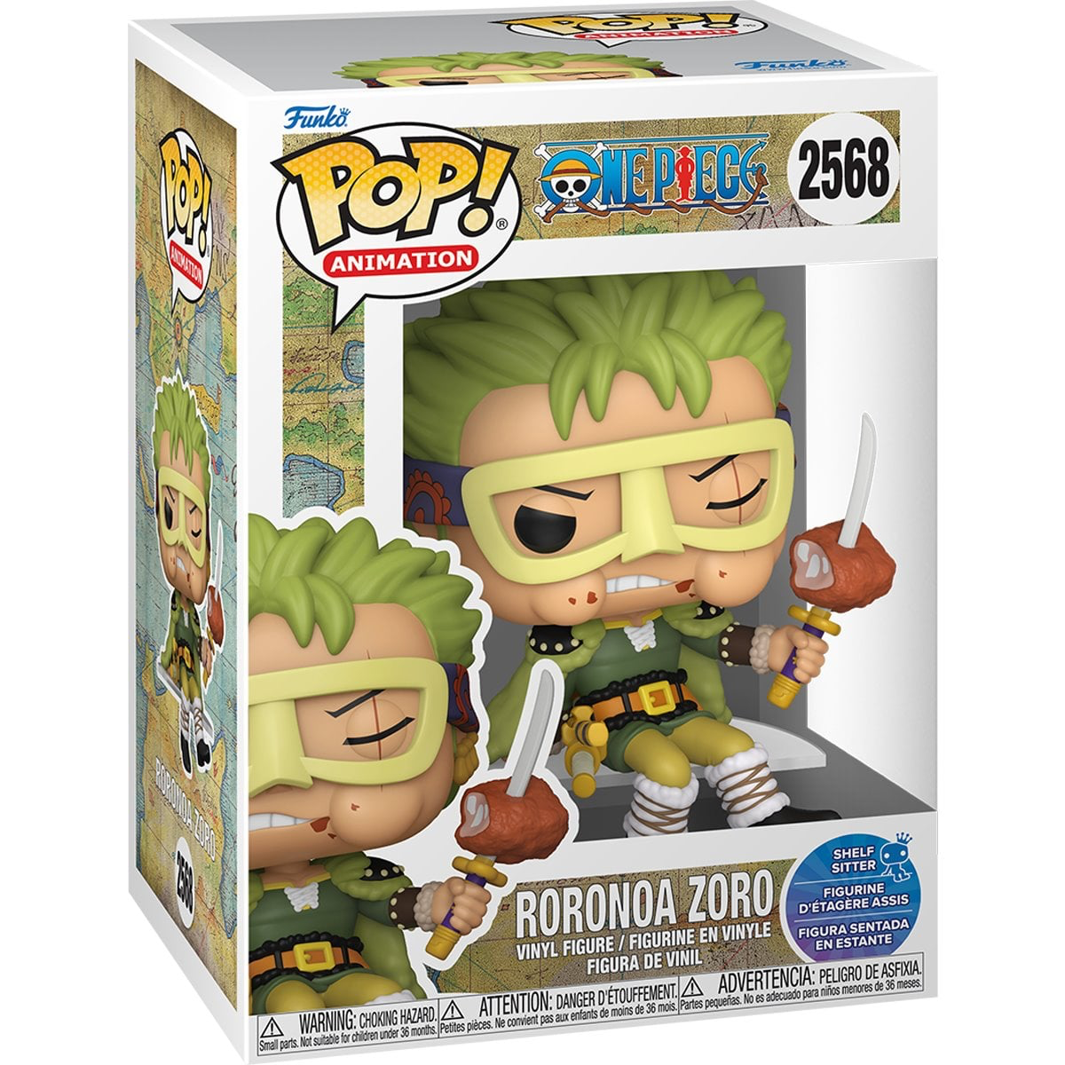 (Preorden Dic) One Piece - Roronoa Zoro elbaf arc self sitter