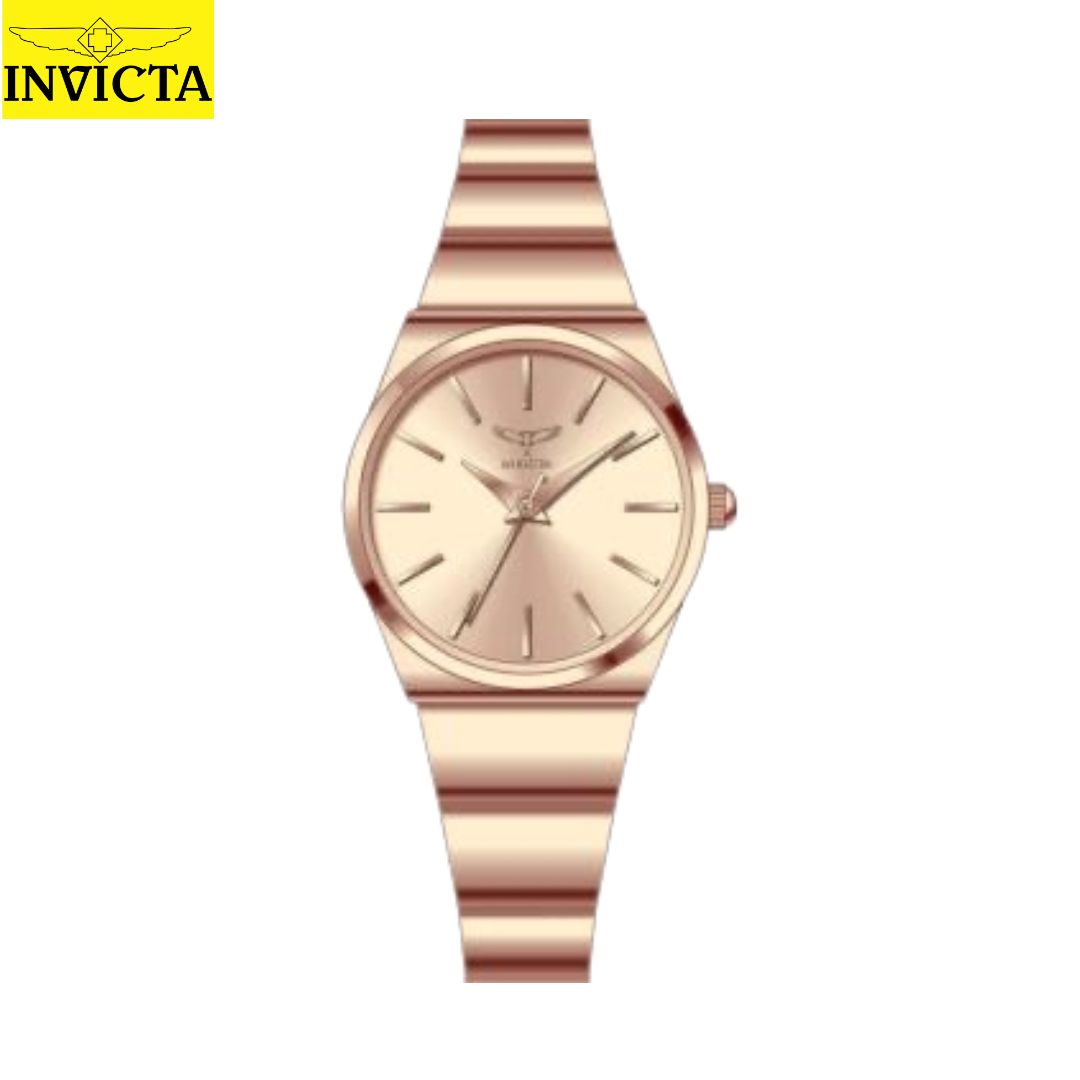Invicta - Celestial Lady 28mm Metal Rose Gold Quartz