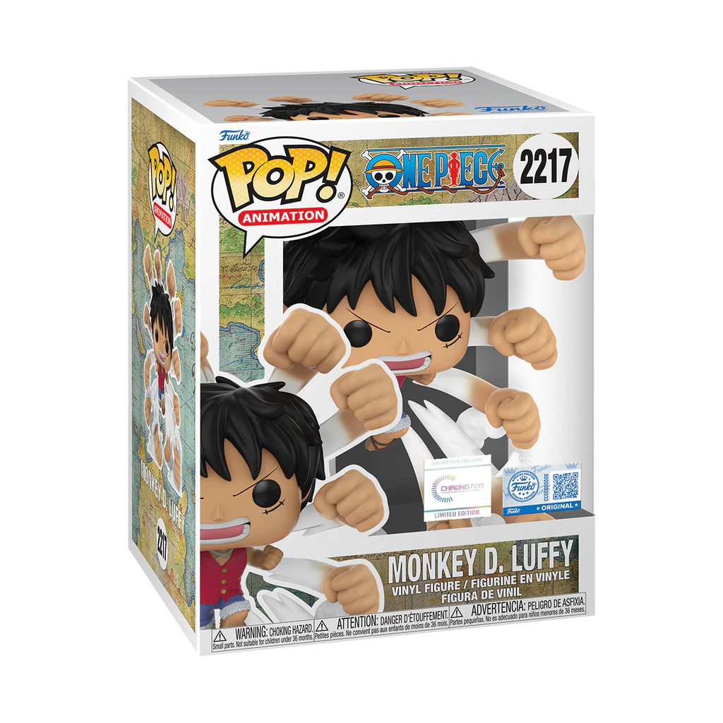 One Piece - Luffy Gatling Chrono Toys Pre Release Premium pop