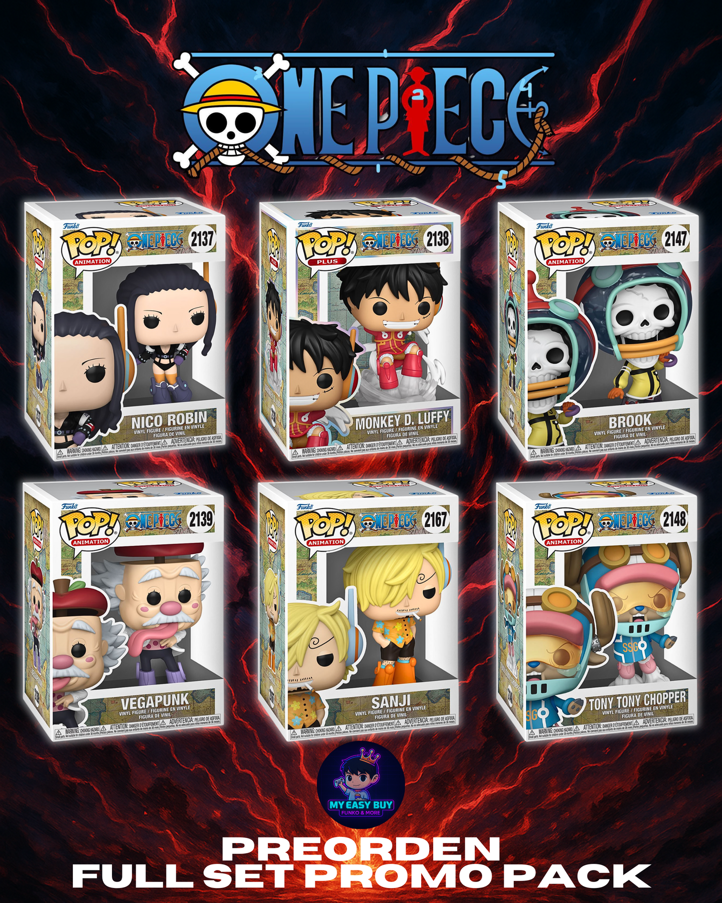 Preorden - One Piece - Egghead Common Pack + pop Plus