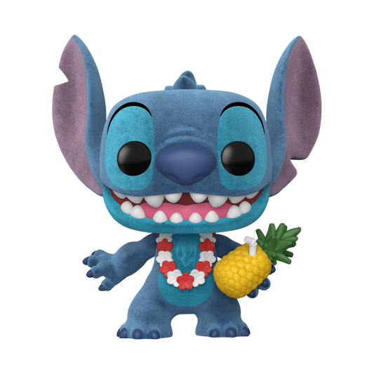 Lilo & Stitch - Luau Stitch Flocked Exclusivo