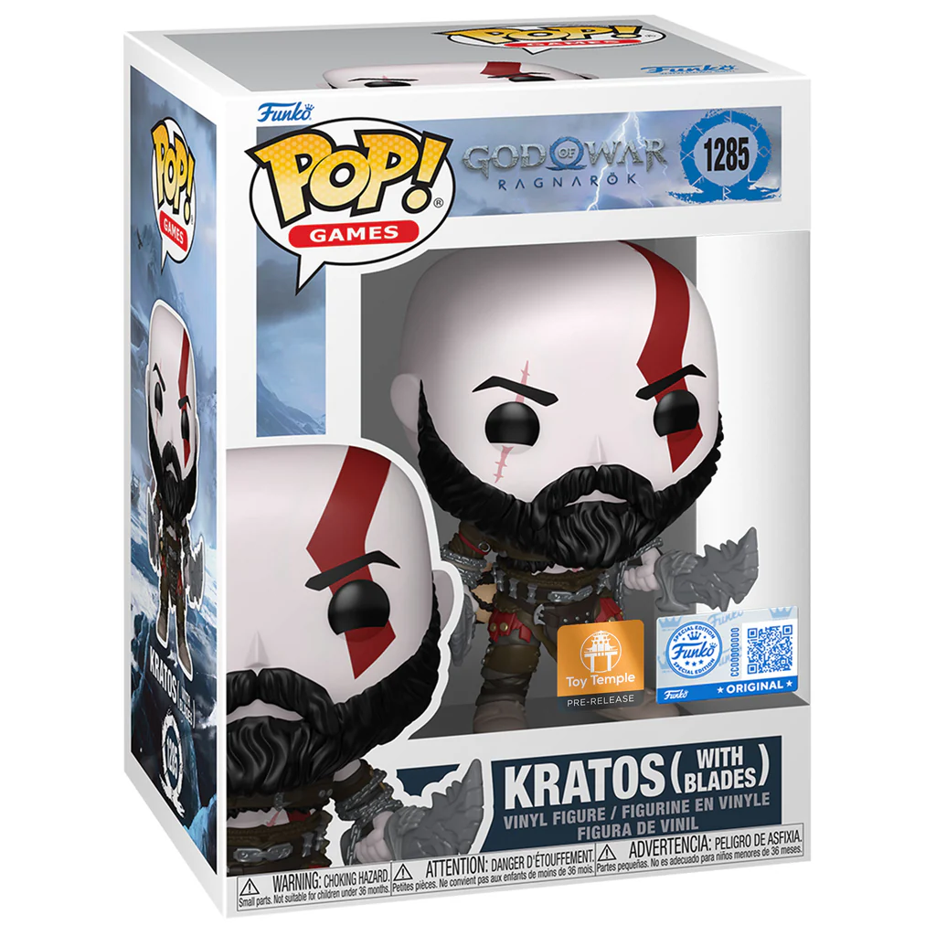 (Preorden) God of war - Kratos with blades Pre release Toy temple